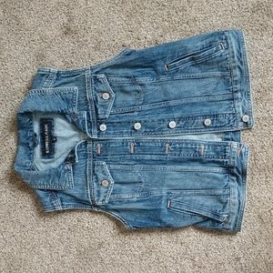 Denim vest
